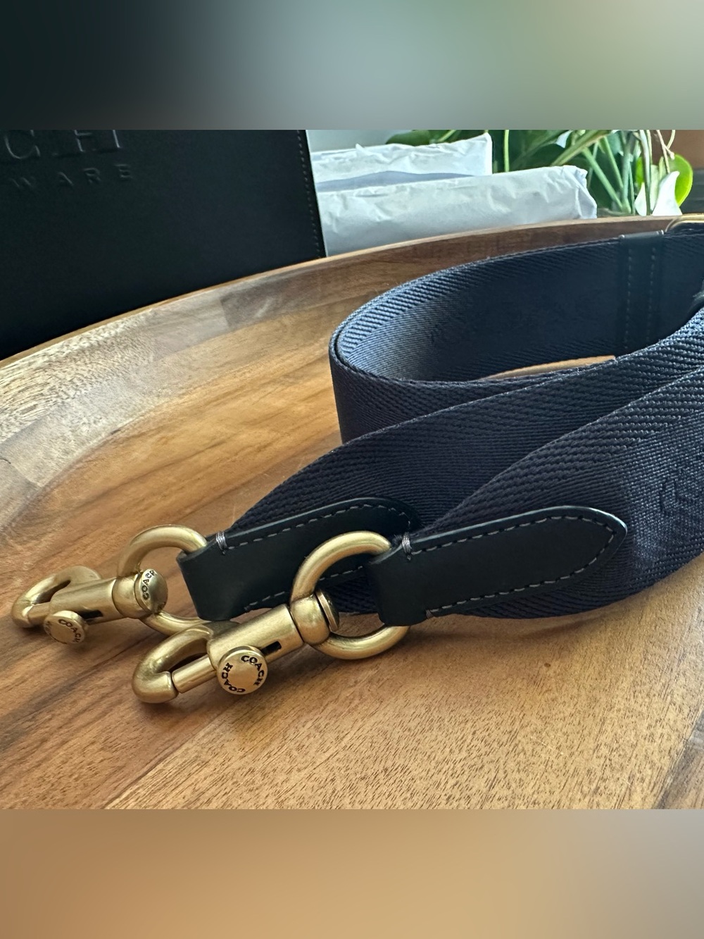 Coach Black Ace 35 Tote - Picture 15 of 16
